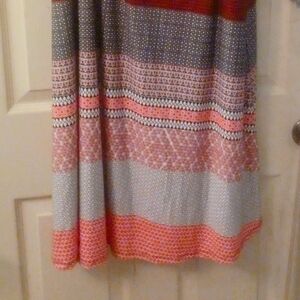 NWT Robert Louis Multicolor Striped Skirt
